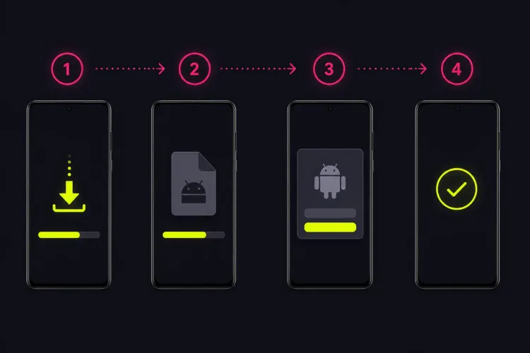 Installeren op Android — APK stap voor stap